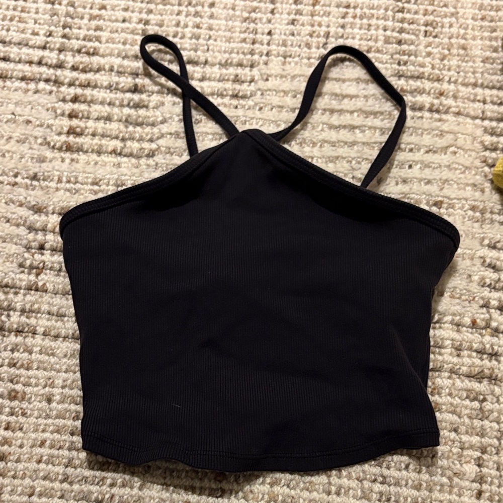 ALO Yoga Sleek Black Camisole